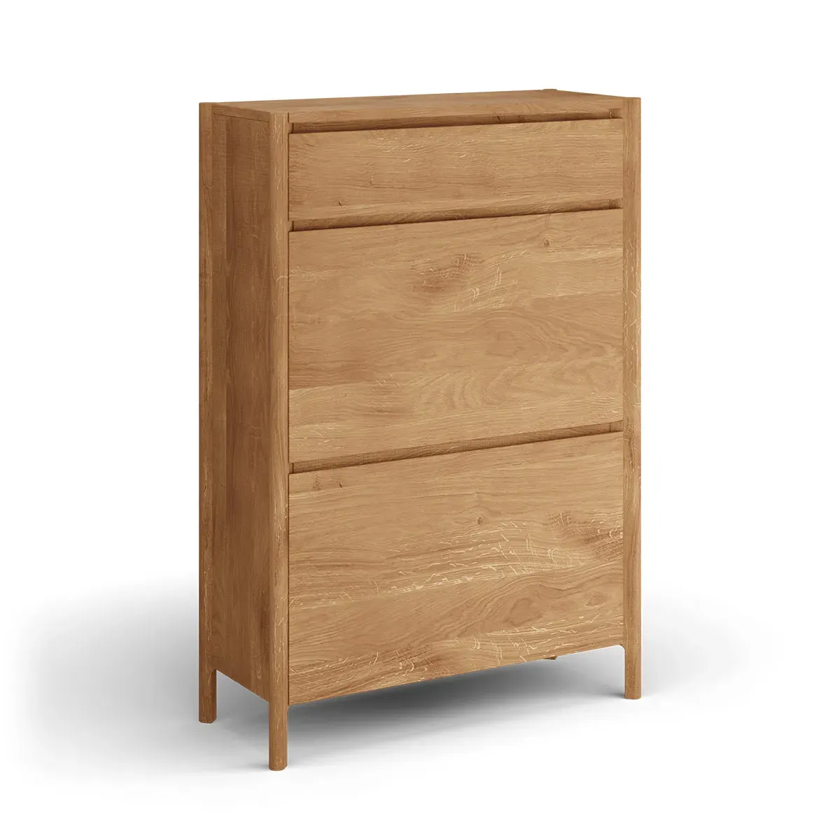 Szafka na buty wysoka dębowa CAMPI dąb olejowany Szafka na buty wysoka dębowa CAMPI dąb olejowany