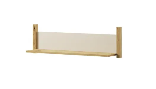 Półka wisząca Lenny LY-05 dąb artisan/beż