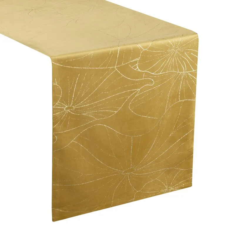 OBRUS BLINK 18 35 X 140 CM ZŁOTY - EU_390046