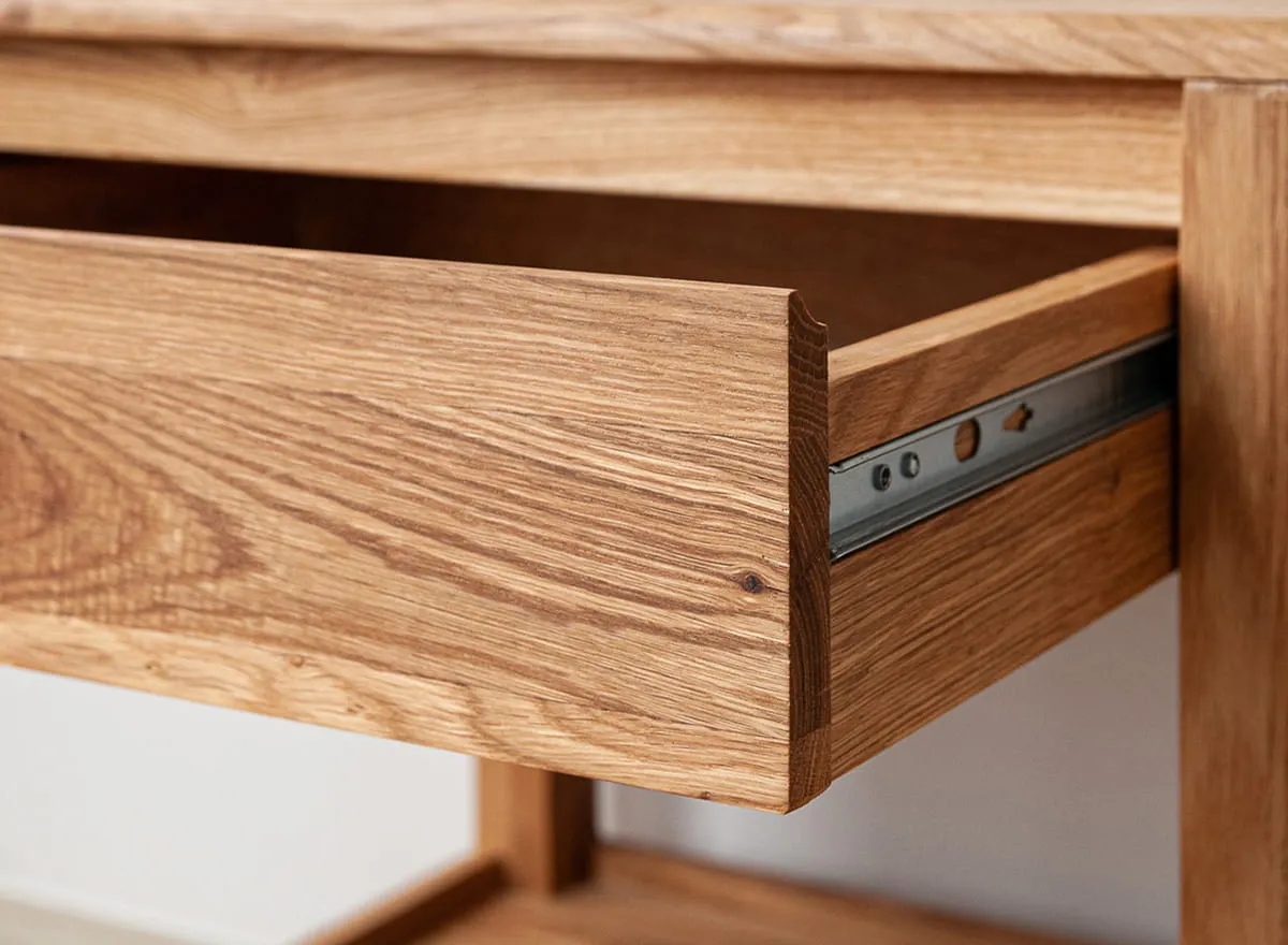 Stolik - gazetownik dębowy GIALO - dąb olejowany - 2SGIA108