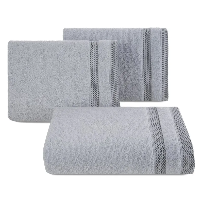 RĘCZNIK RIKI (03) 70 X 140 CM SREBRNY RĘCZNIK RIKI (03) 70 X 140 CM SREBRNY