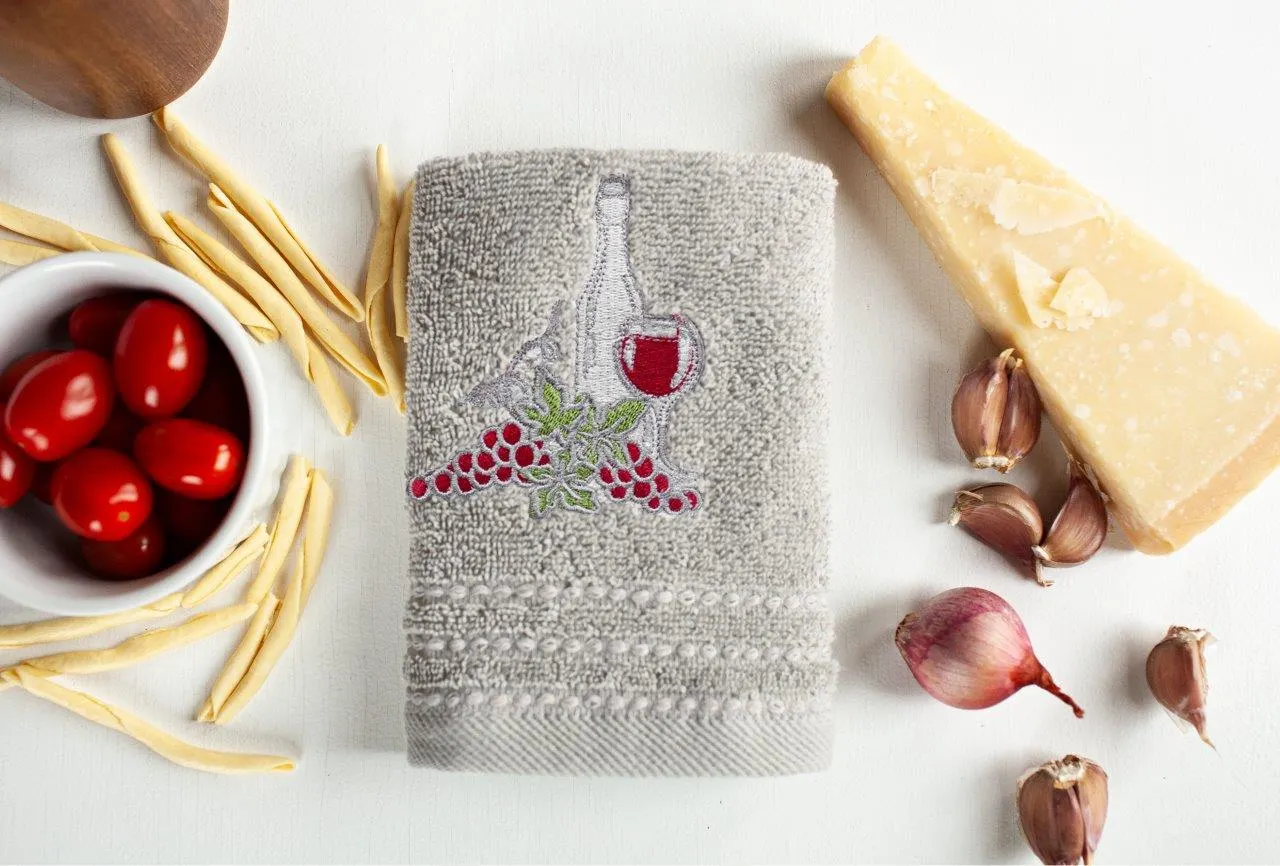 Ręczniki kuchenne 30x50 zestaw 3 szt. WINOGRONA 002 - FARO_28548