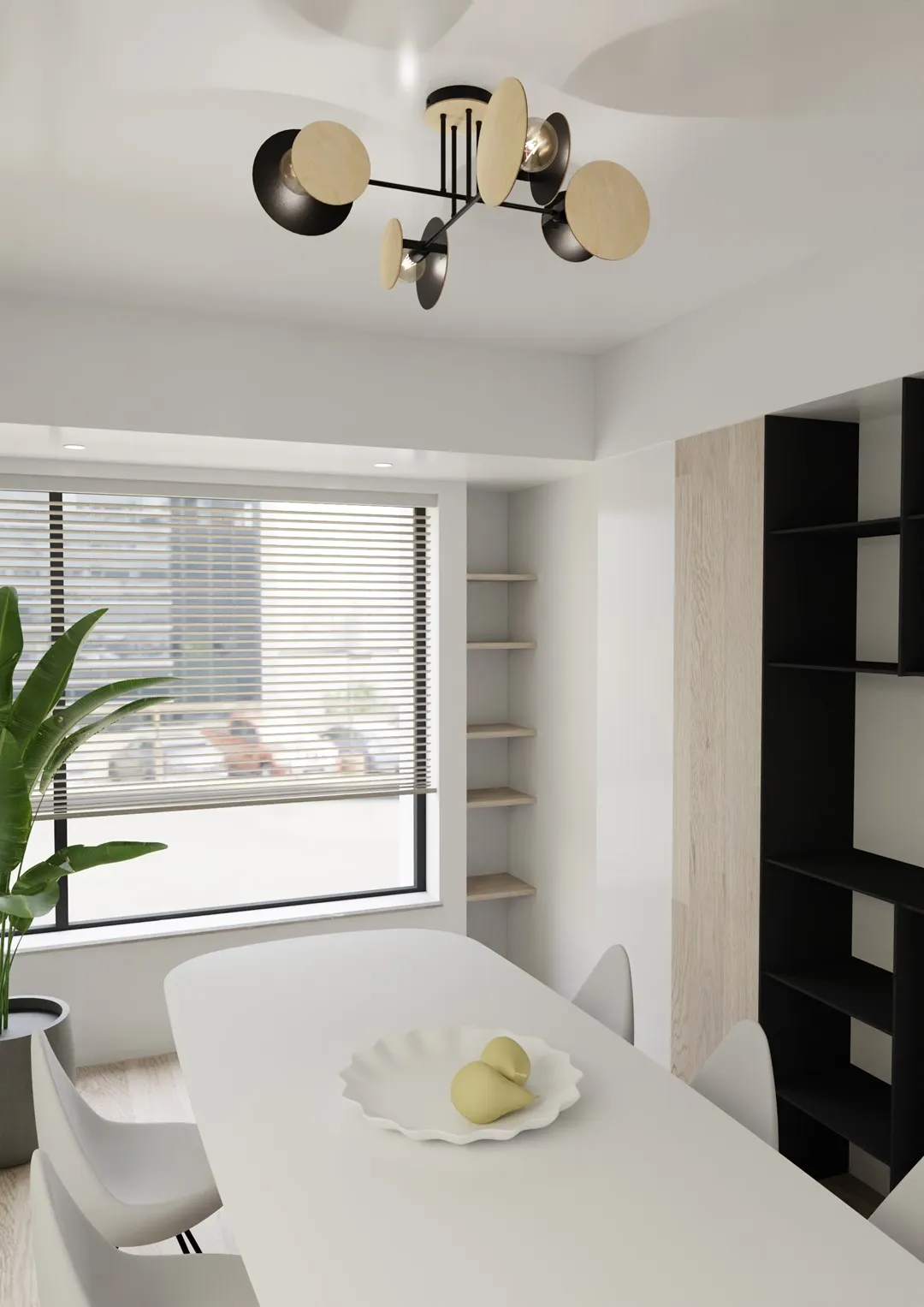 Lampa sufitowa ZITA Czarny 173/4 - 173/4