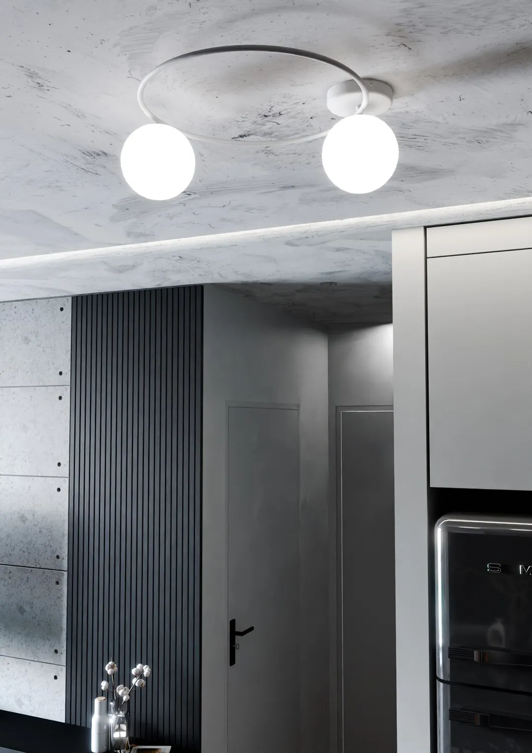 Lampa sufitowa SOPRA Biały 1258/2 - 1258/2