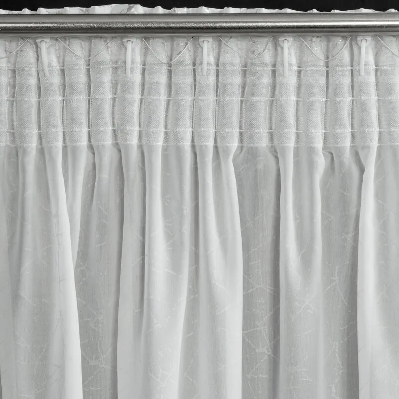 FIRANA GOTOWA ROXI NA TAŚMIE 140 X 270 CM BIAŁY — zdjęcie 9