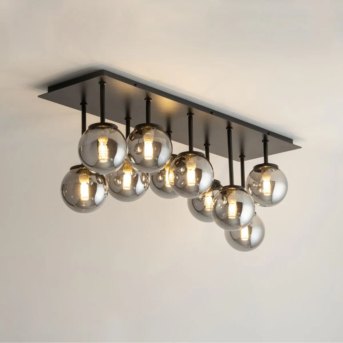 Lampa sufitowa TULIA 10 szara - SI_33492