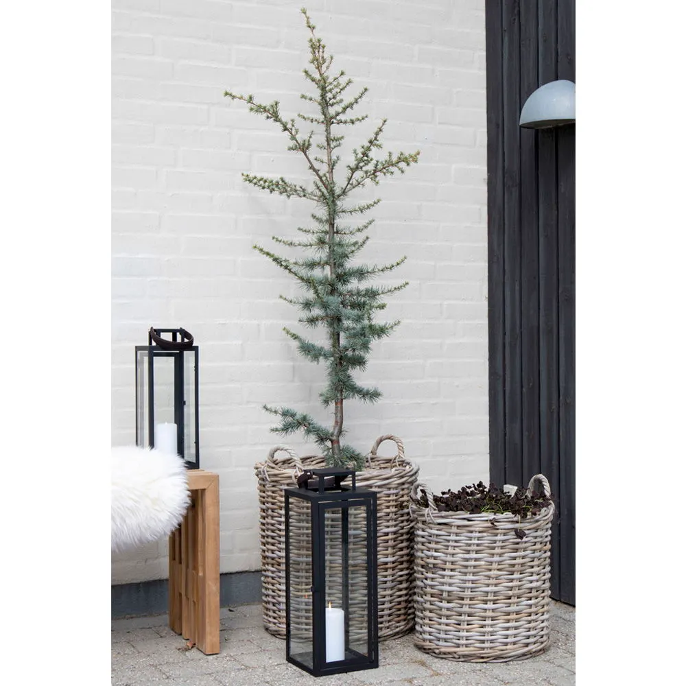 Kosze rattanowe INDO zestaw 2 sztuk naturalny - 4401100