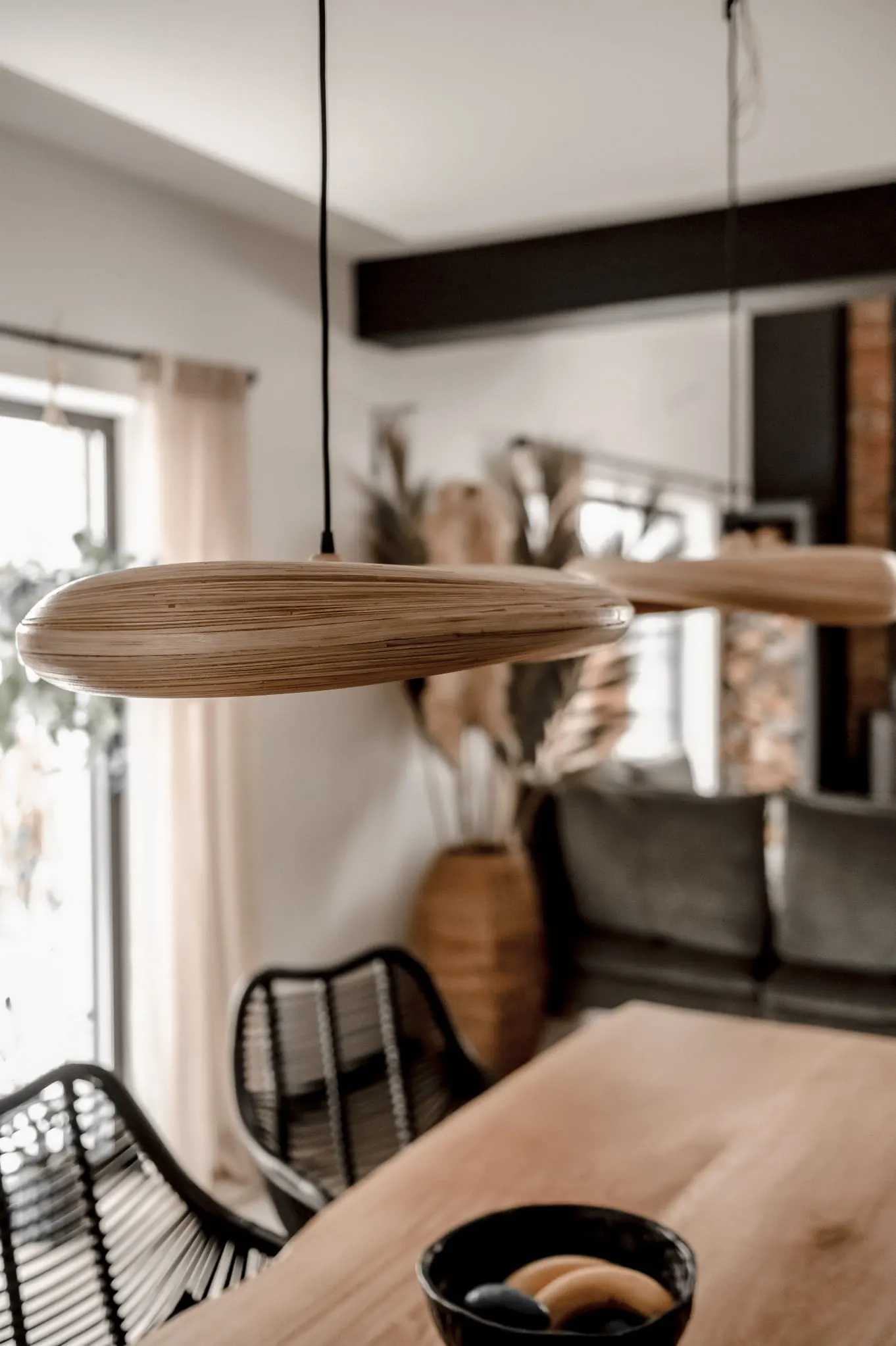 BAMBUSOWA LAMPA STELLA S - 30cm - MML056