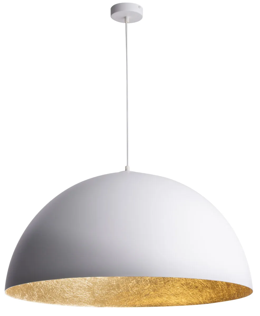 Lampa wisząca SFERA 50 biało-złota