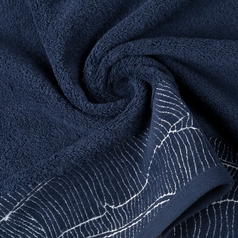 RĘCZNIK METALIC (09) 30 X 50 CM GRANATOWY - EU_389644