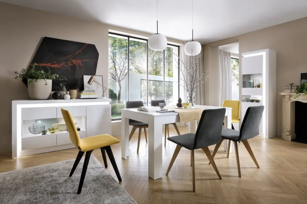 KRZESŁO SNAP S112 Drewno bukowe TK: MATT VELVET 97 GRAFIT - 3300000003115