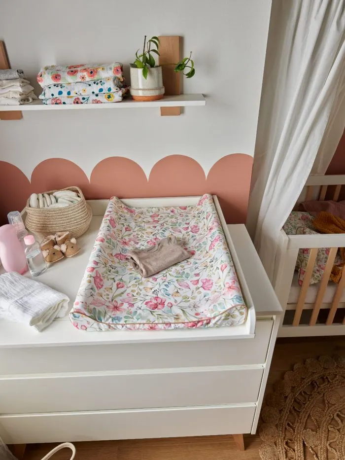 Komoda z szufladami SWING 100 cm biała - PIN_034-023-310