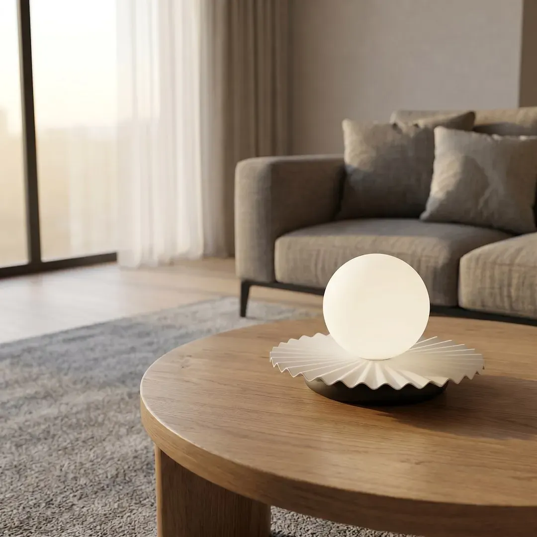 Lampka nocna UMBRA LN1 biała czarna - 1730/LN1
