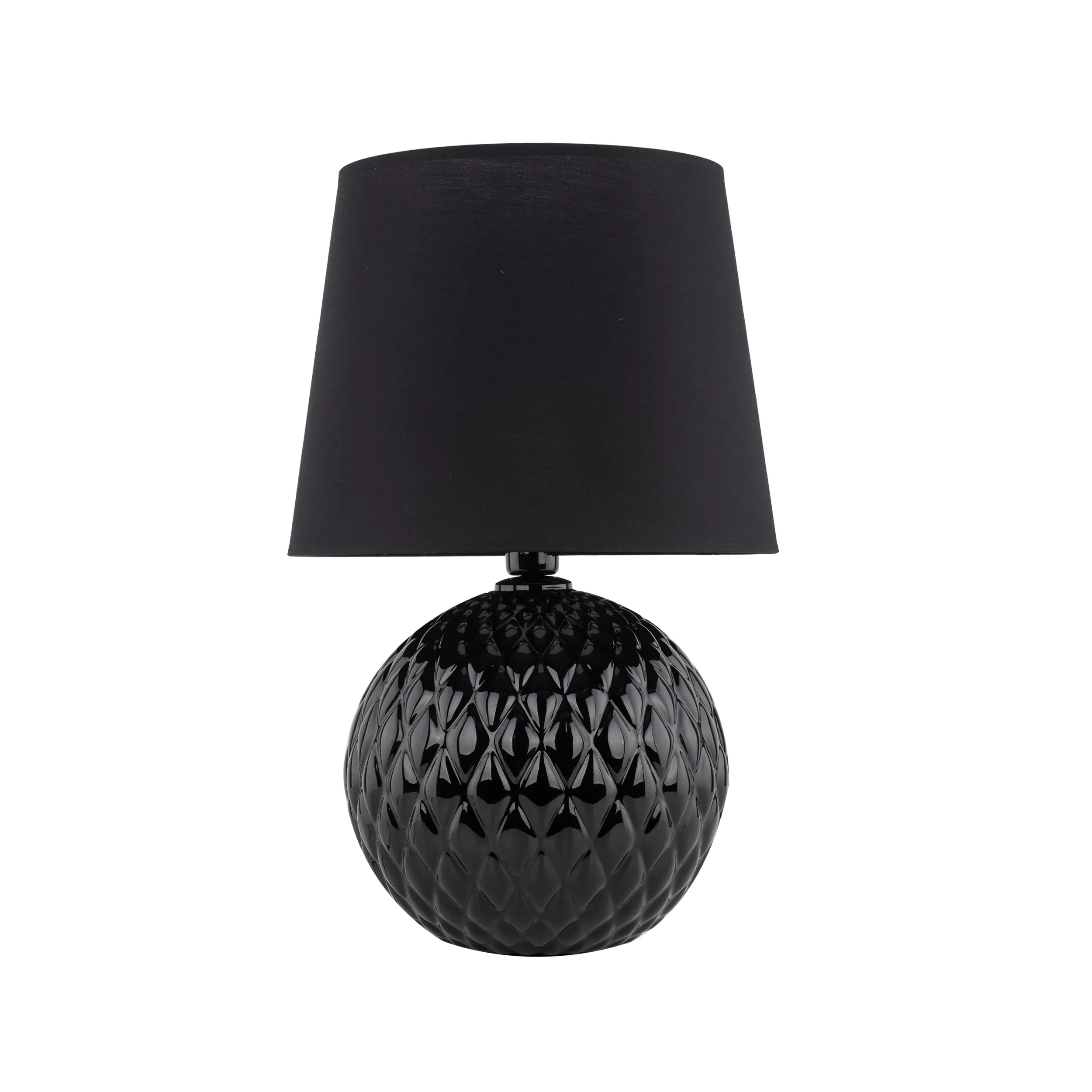 Lampka nocna SANTANA czarna 60x38cm