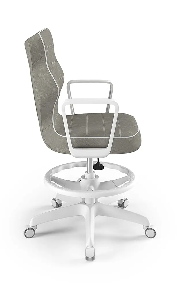 Krzesło młodzieżowe Norm biały Visto 03 rozmiar 6 WK+P - MB-L-6-A-B-VS03