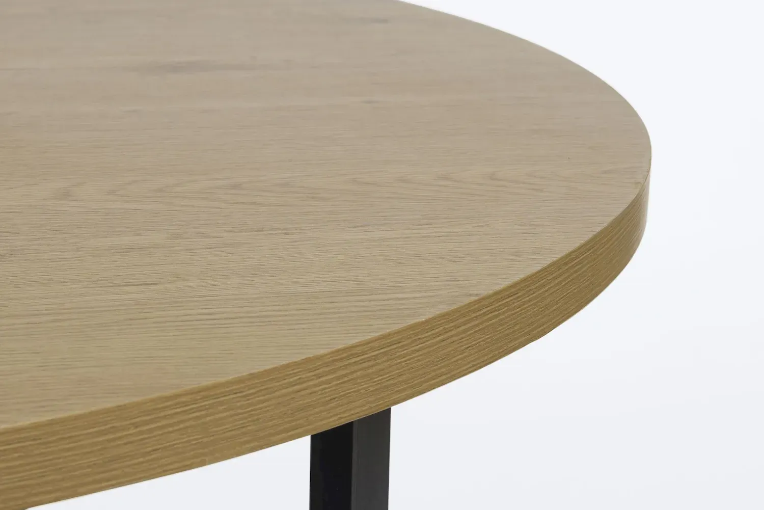 Stół okrągły LUGO Ø120 - dąb naturalny - UN_51970000