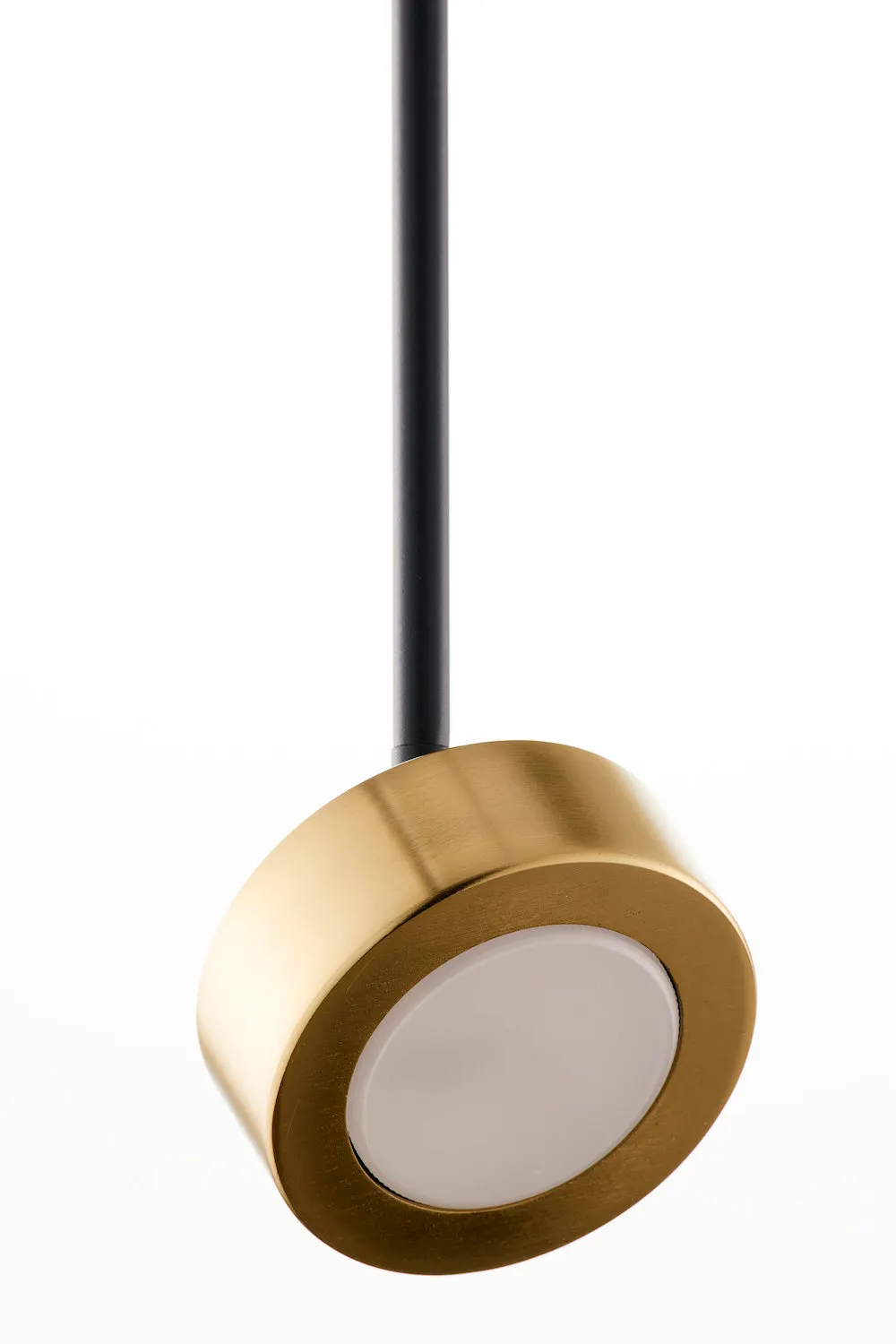lampa, kinkiet, metaliczny, złoty, panel LED