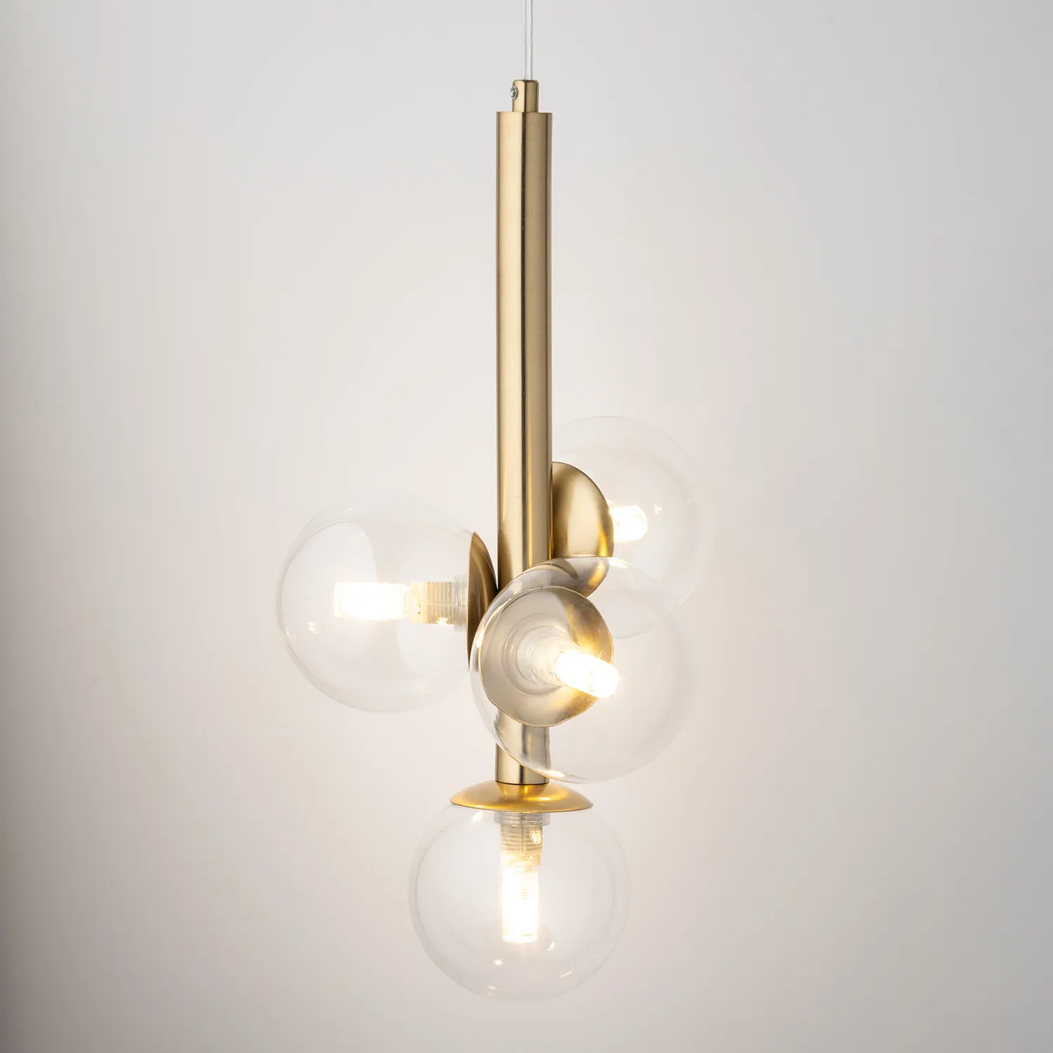 Lampa wisząca PERLA LUX złota - SI_40856