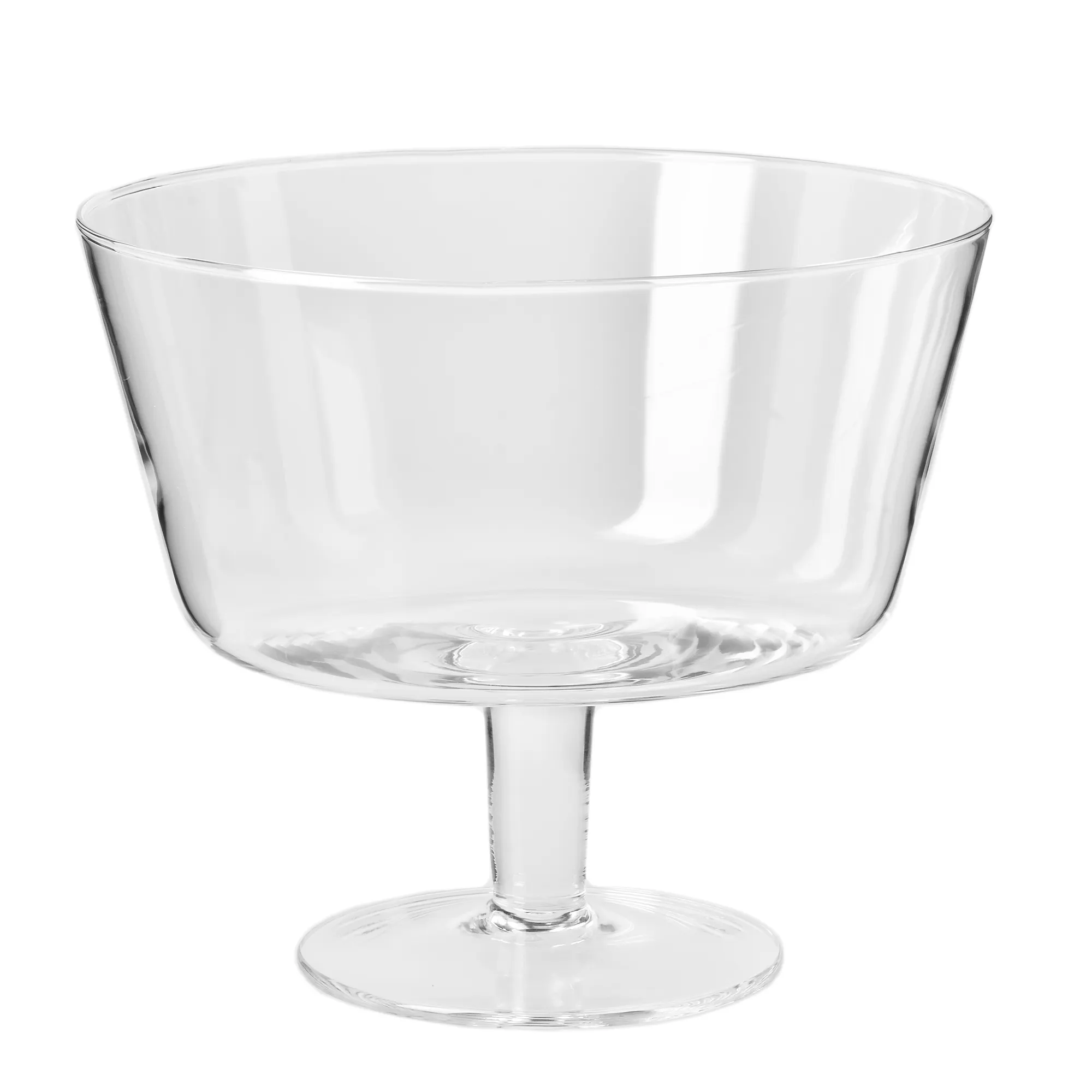 szklana miska, naczynie kielich, stojak na kieliszki, transparentny, szkło