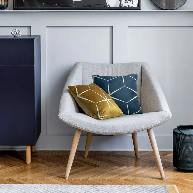 POSZEWKA BLINK 28 45 X 45 CM CIEMNOBEŻOWY - EU_391038