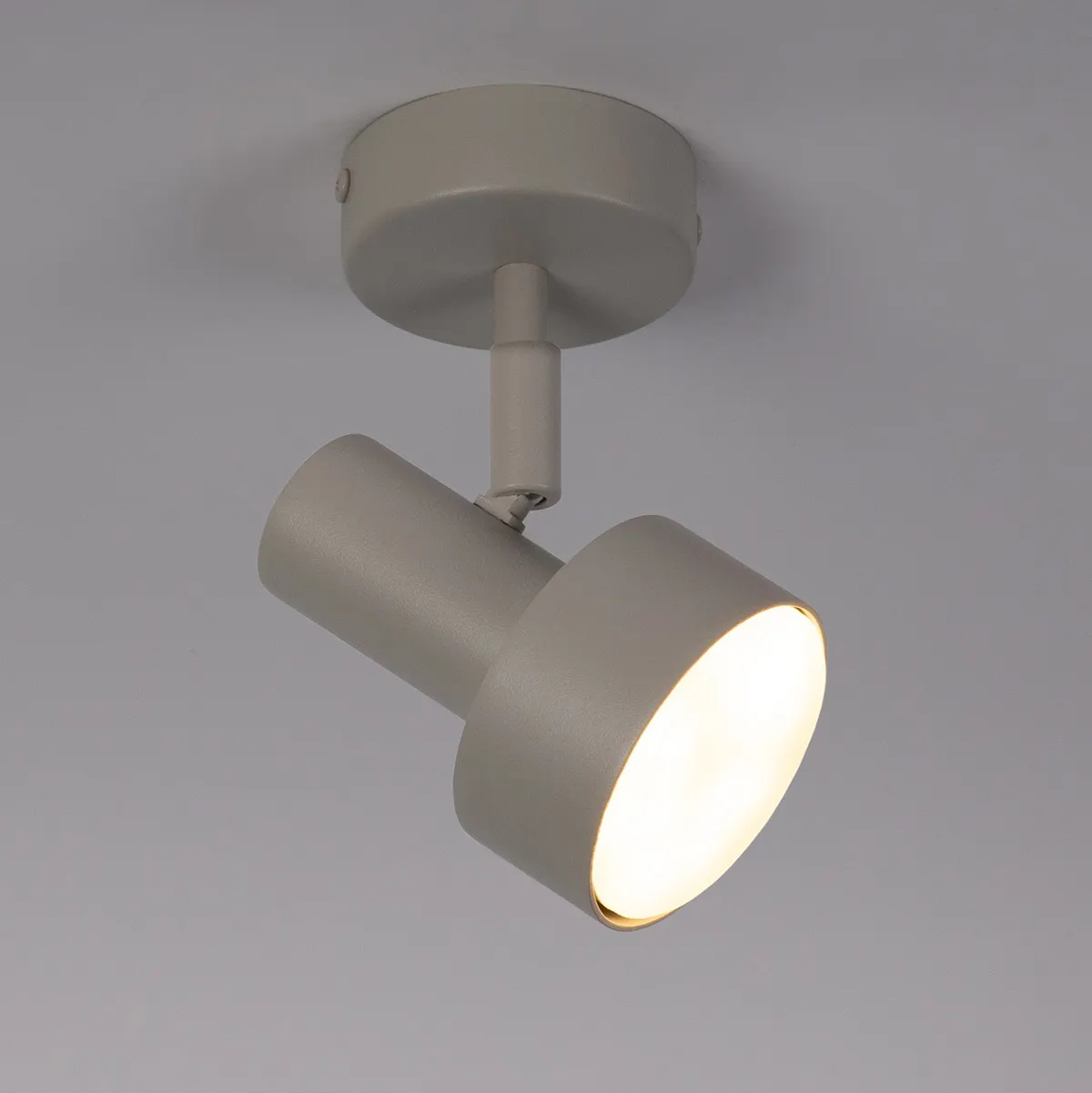 Lampa sufitowa/plafon MONA 1 S szaro-beżowy - SI_40902