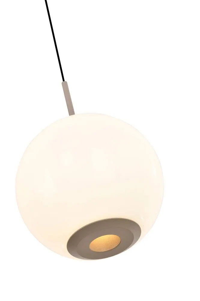Lampa wisząca LUBERON czwórka prosta LED kaszmirowa — zdjęcie 5