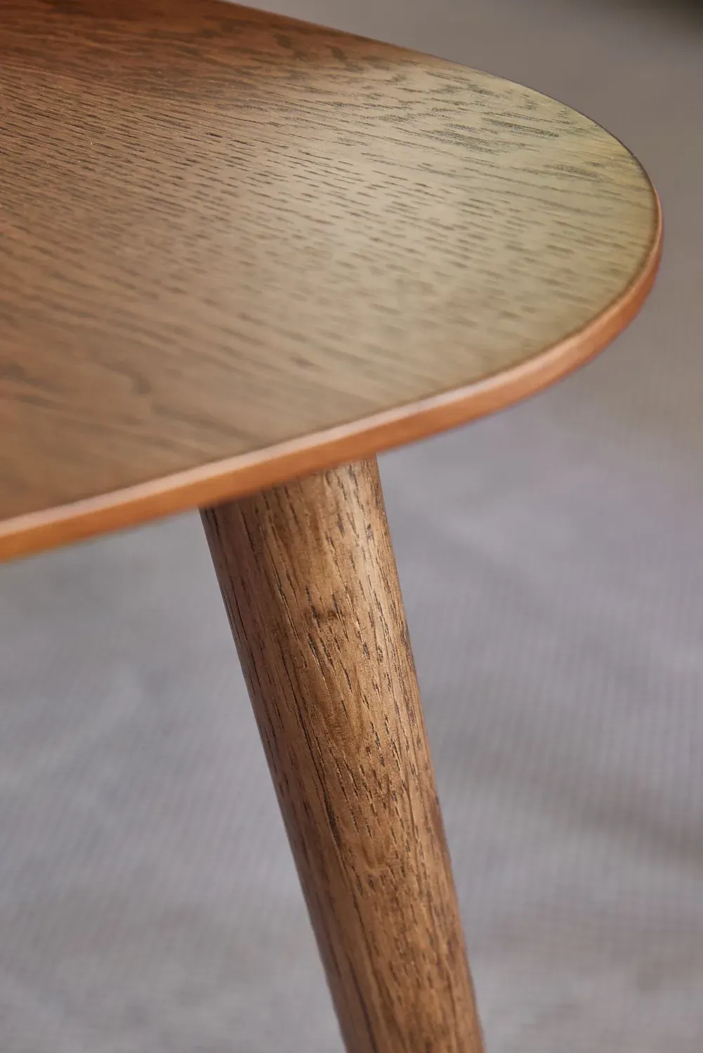 Zestaw stolików kawowych ADDA 2szt. (41x70cm - 45x100cm) - dąb wędzony - UN_48592930