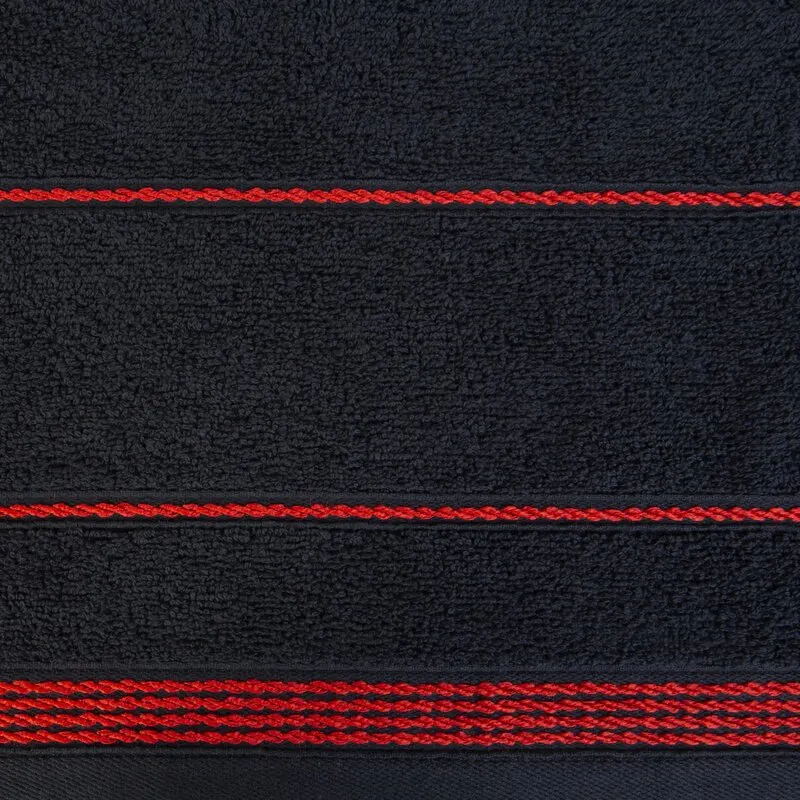 RĘCZNIK MIRA (18) 50 X 90 CM CZARNY - EU_352603