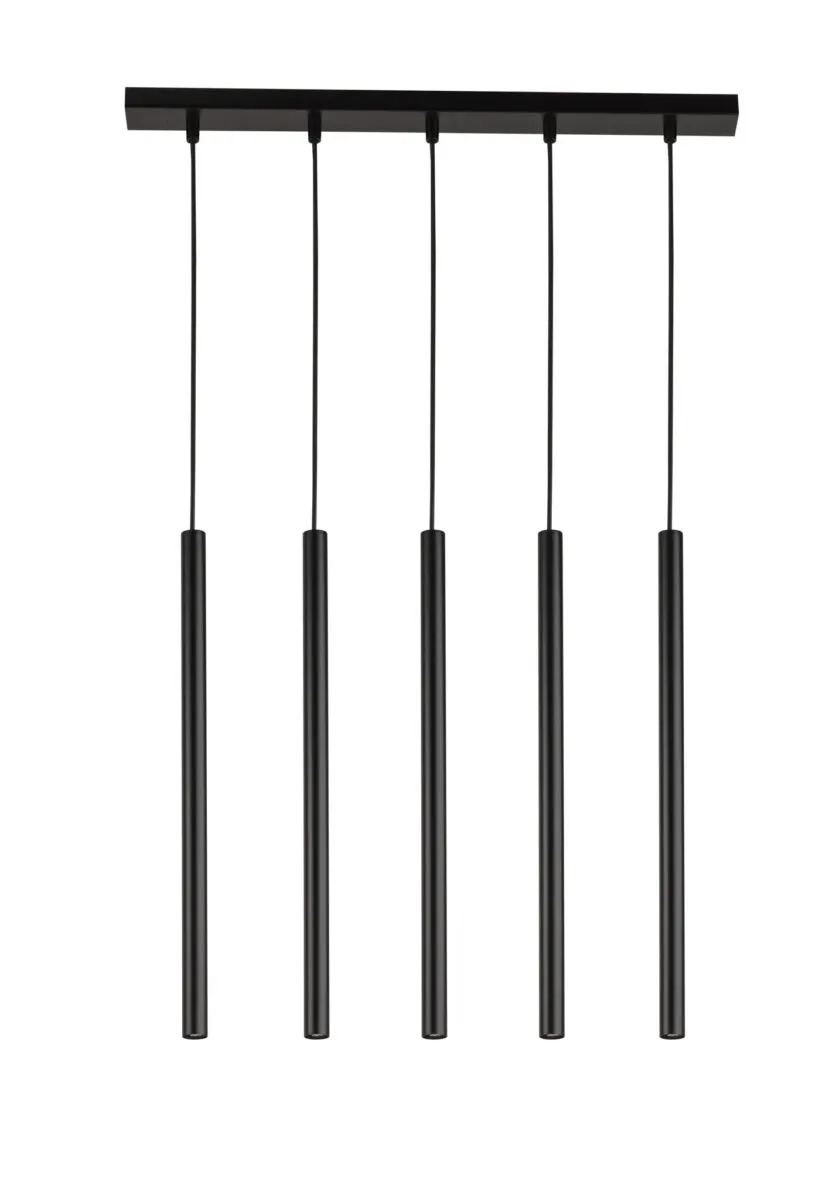 Lampa wisząca SOPEL 5 czarna