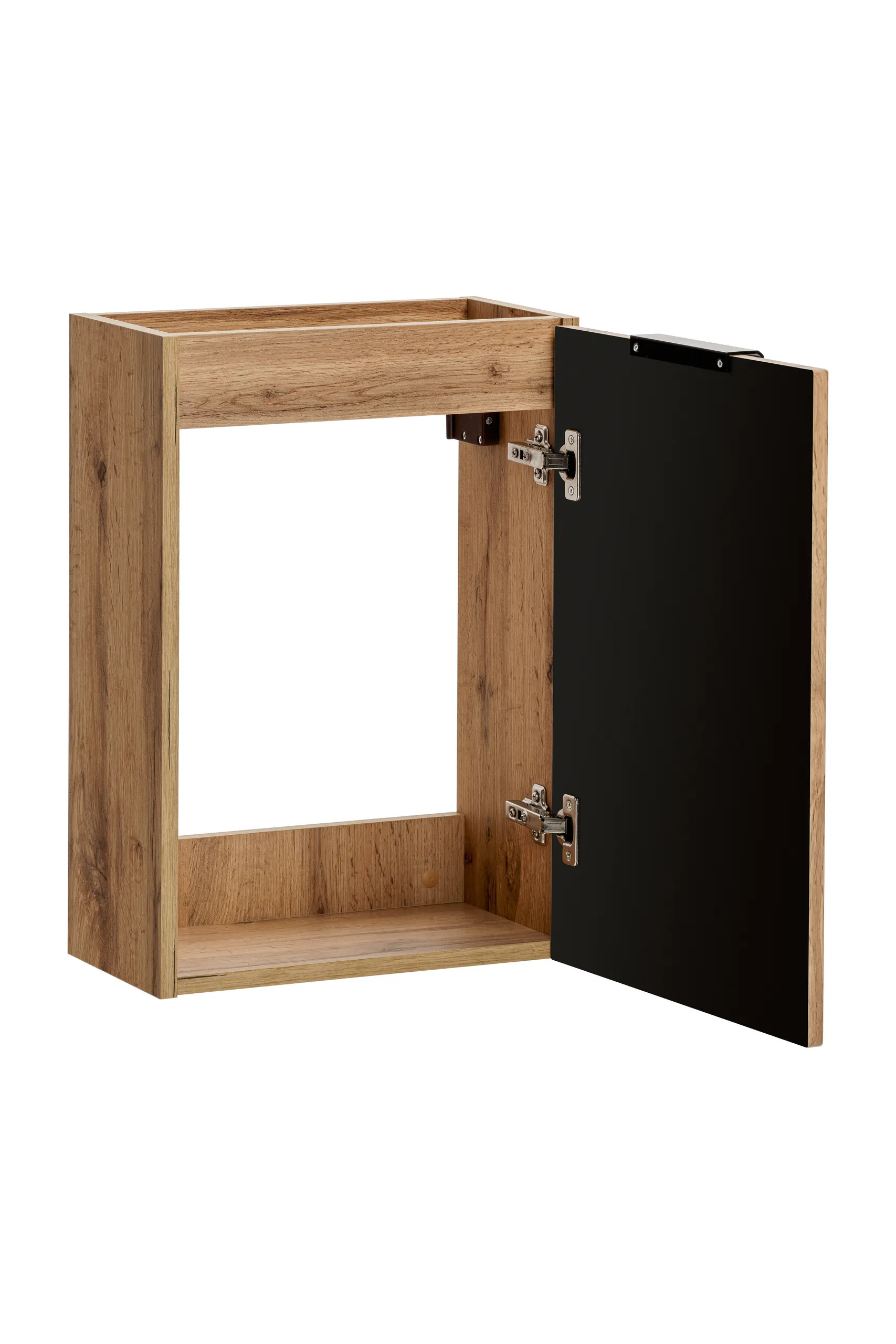 Szafka wisząca pod umywalkę ADEL ryflowana 57x40x22cm dąb wotan - ADEL_OAK_82-40-B-1D