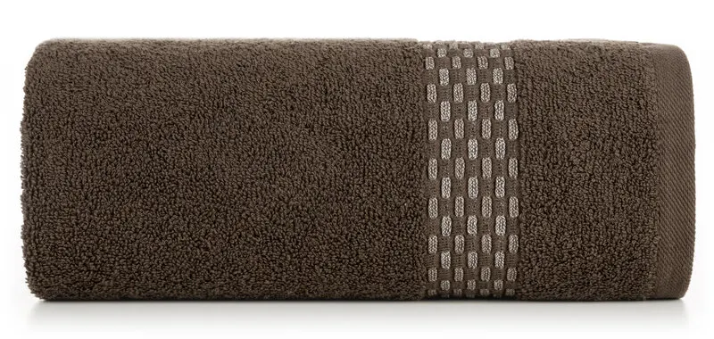 RĘCZNIK RIVA (06) 70 X 140 CM BRĄZOWY - EU_419989