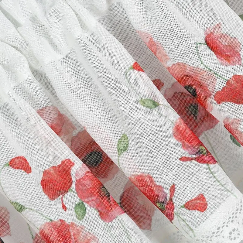 FIRANA GOTOWA MARI NA TAŚMIE 150X30 CM BIAŁY - EU_390645