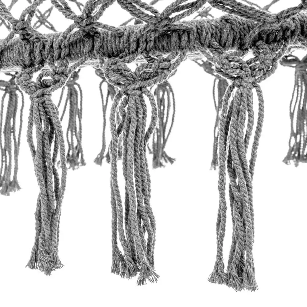 Fotel hamakowy BRASIL HOOP FI 60 cm szary - MI_5902659146892