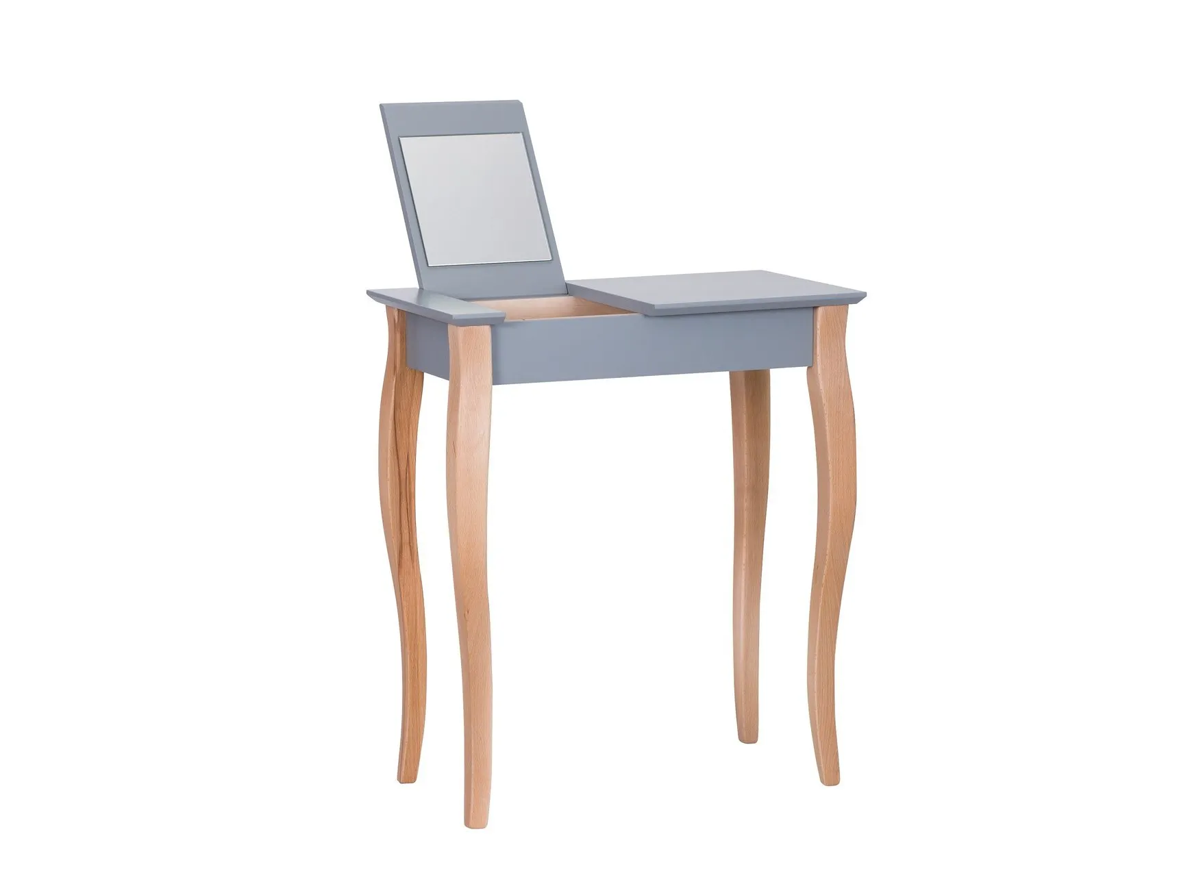 Toaletka z lustrem LILLO 65x35cm biały naturalny