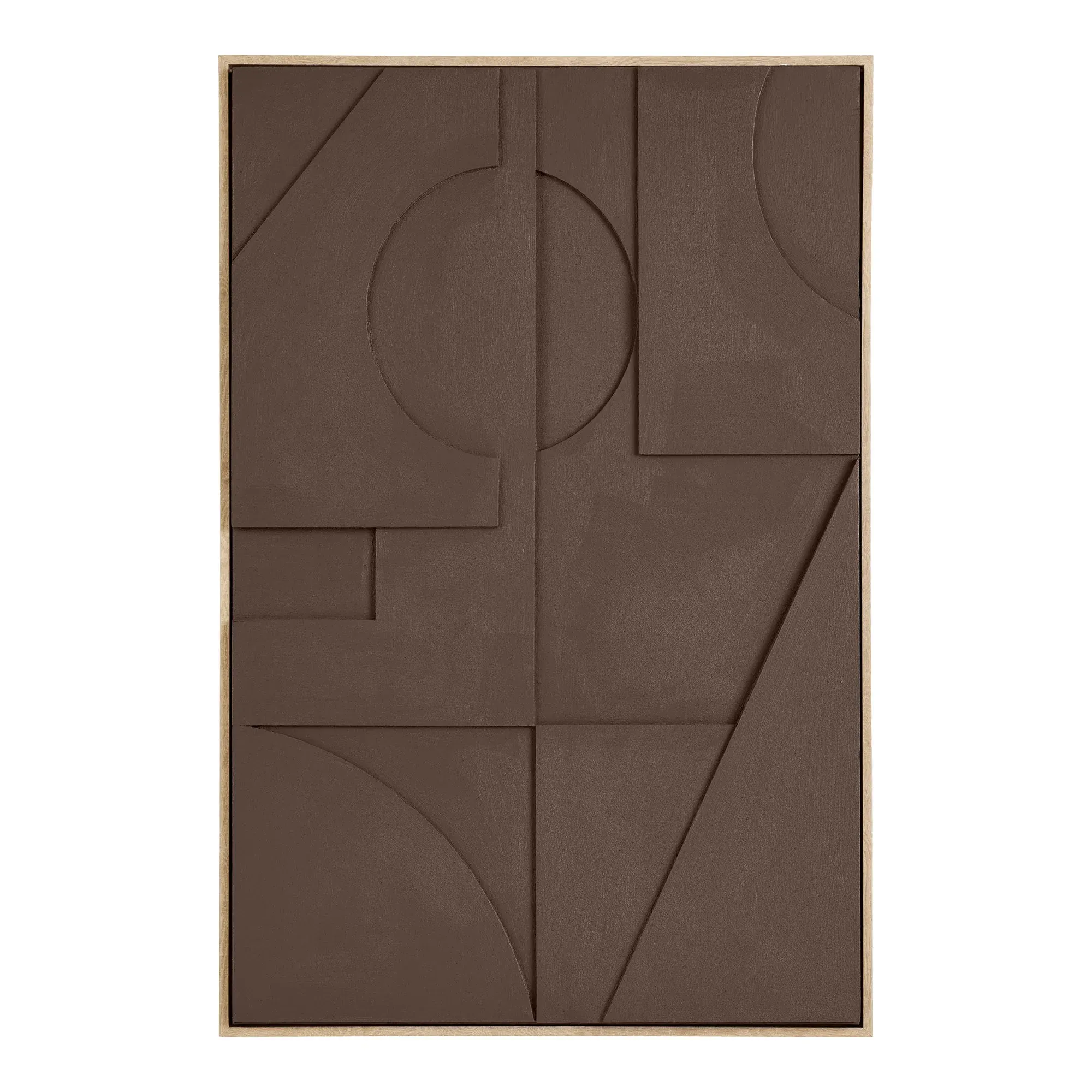 Relief ścienny ISABELLA 1 60x90 brązowy