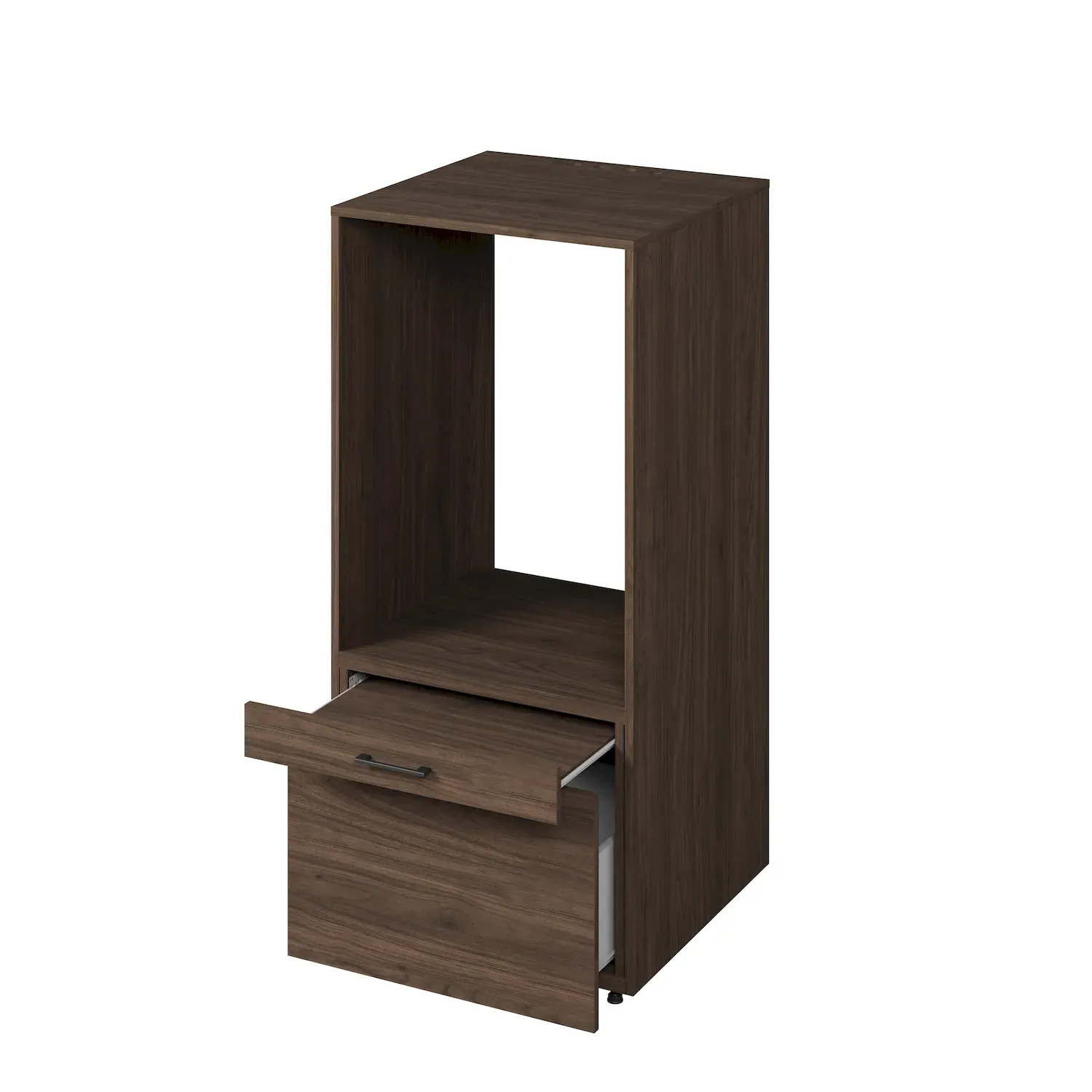 Zabudowa na pralkę lub suszarkę AZA wysuwana półka orzech - 30OVME60