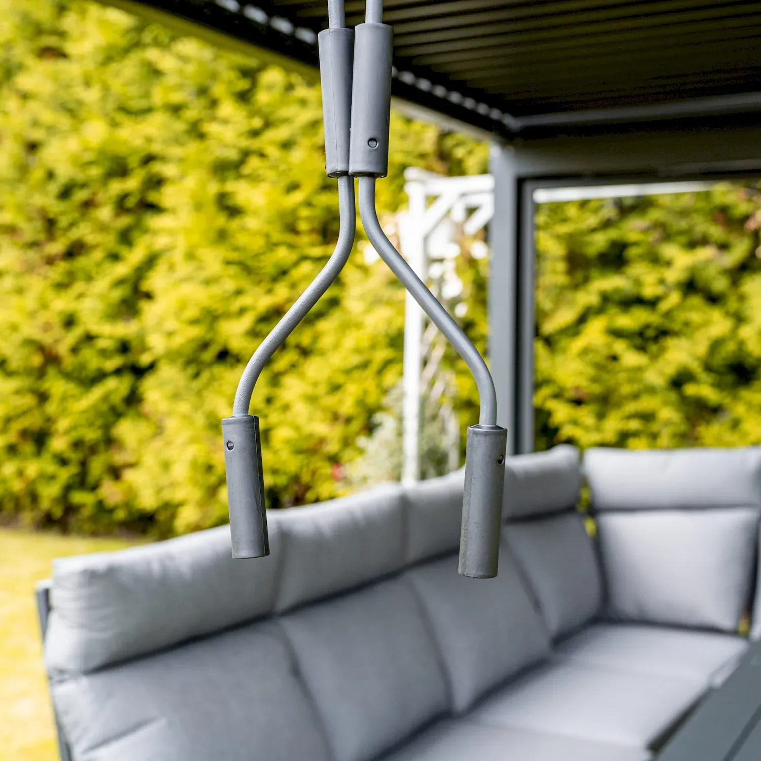 Pergola LUXE 3x4x2,5m antracyt z oświetleniem LED Esti&Esta — zdjęcie 7
