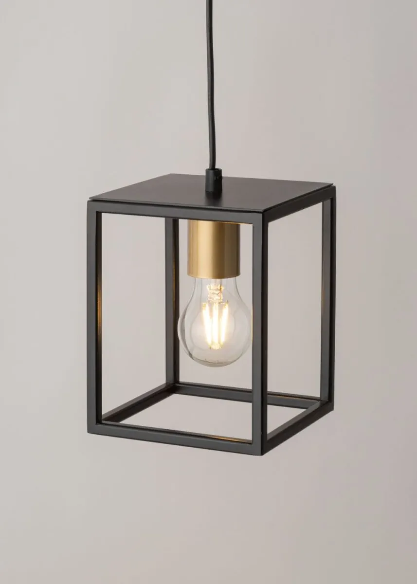 Lampa wisząca VIGO 1 czarno-złota - SI_32353