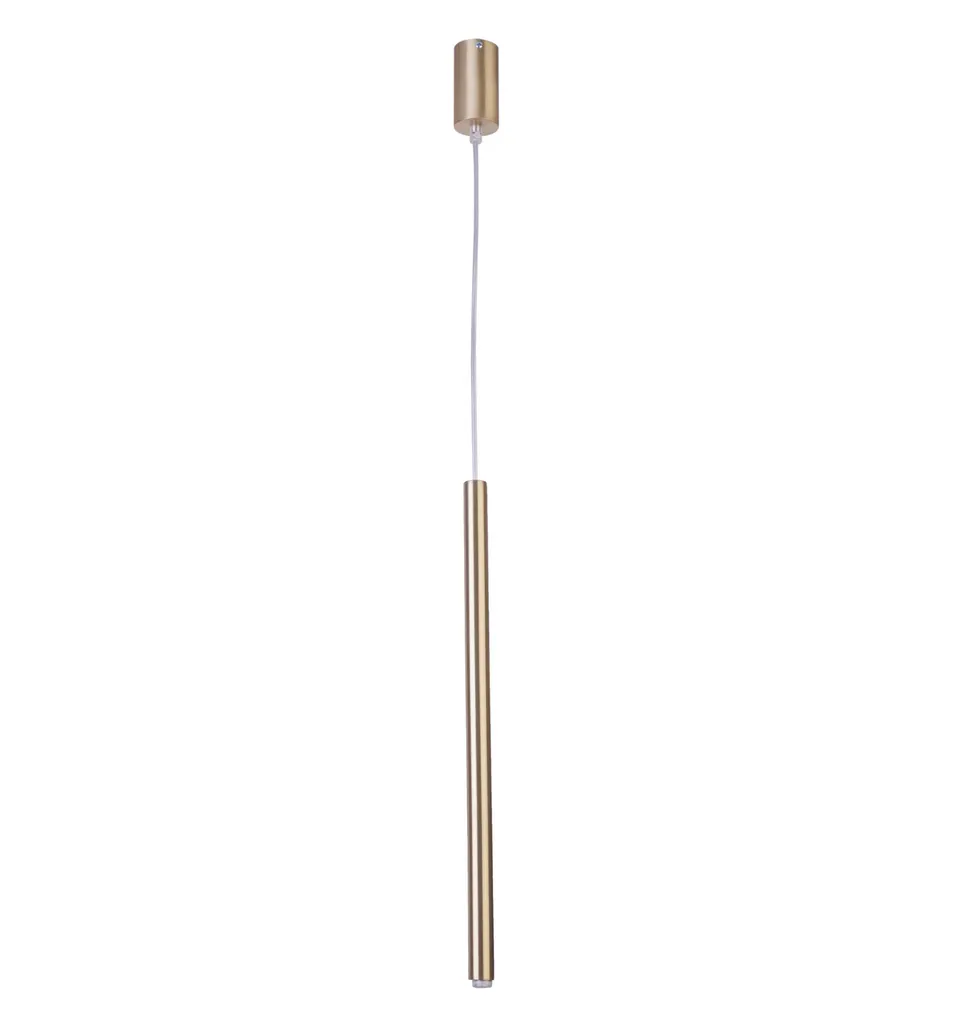 Lampa wisząca SOPEL 1 złota mosiądz