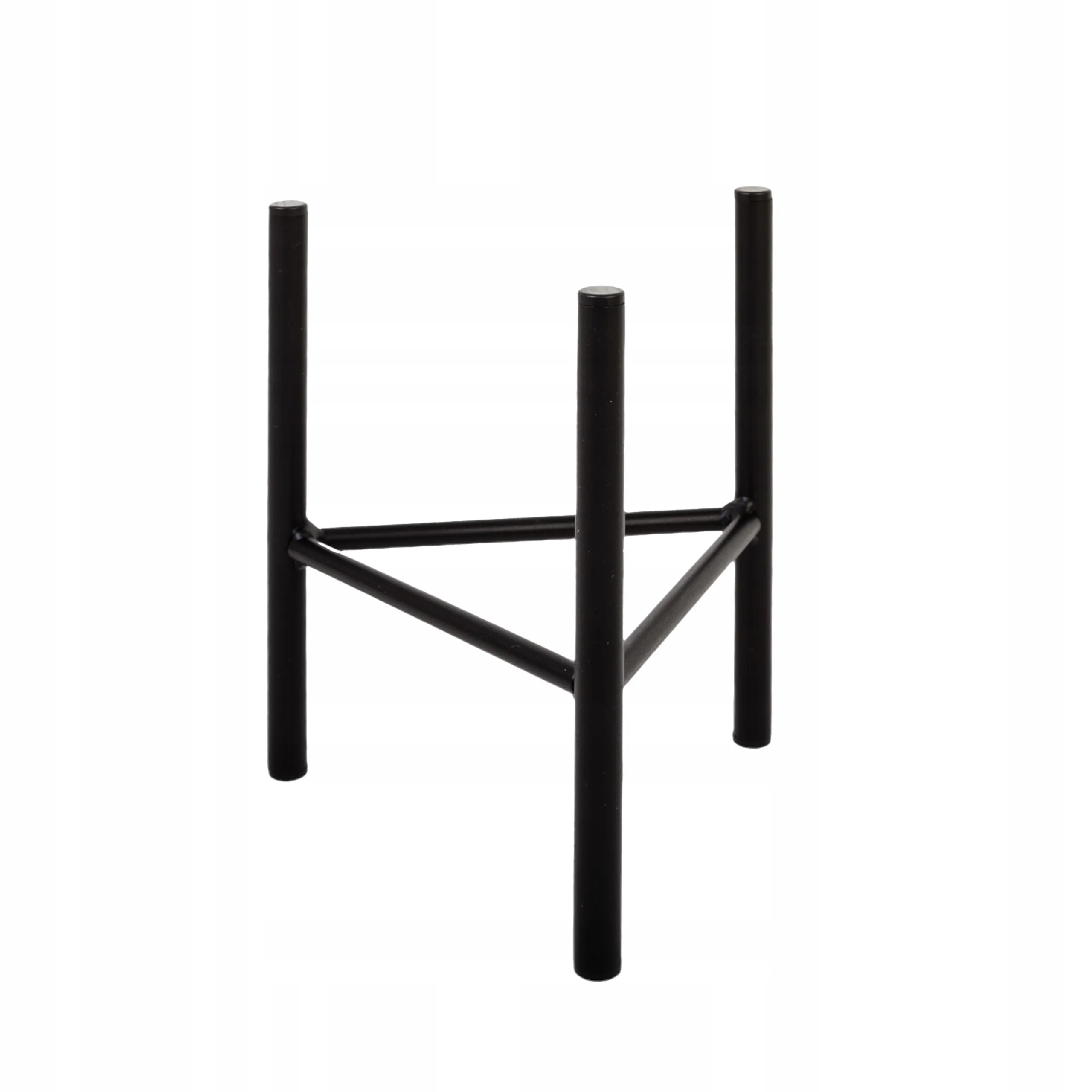 Kwietnik-stojak na donice metalowy DIJON M czarny - LD_TZ000005