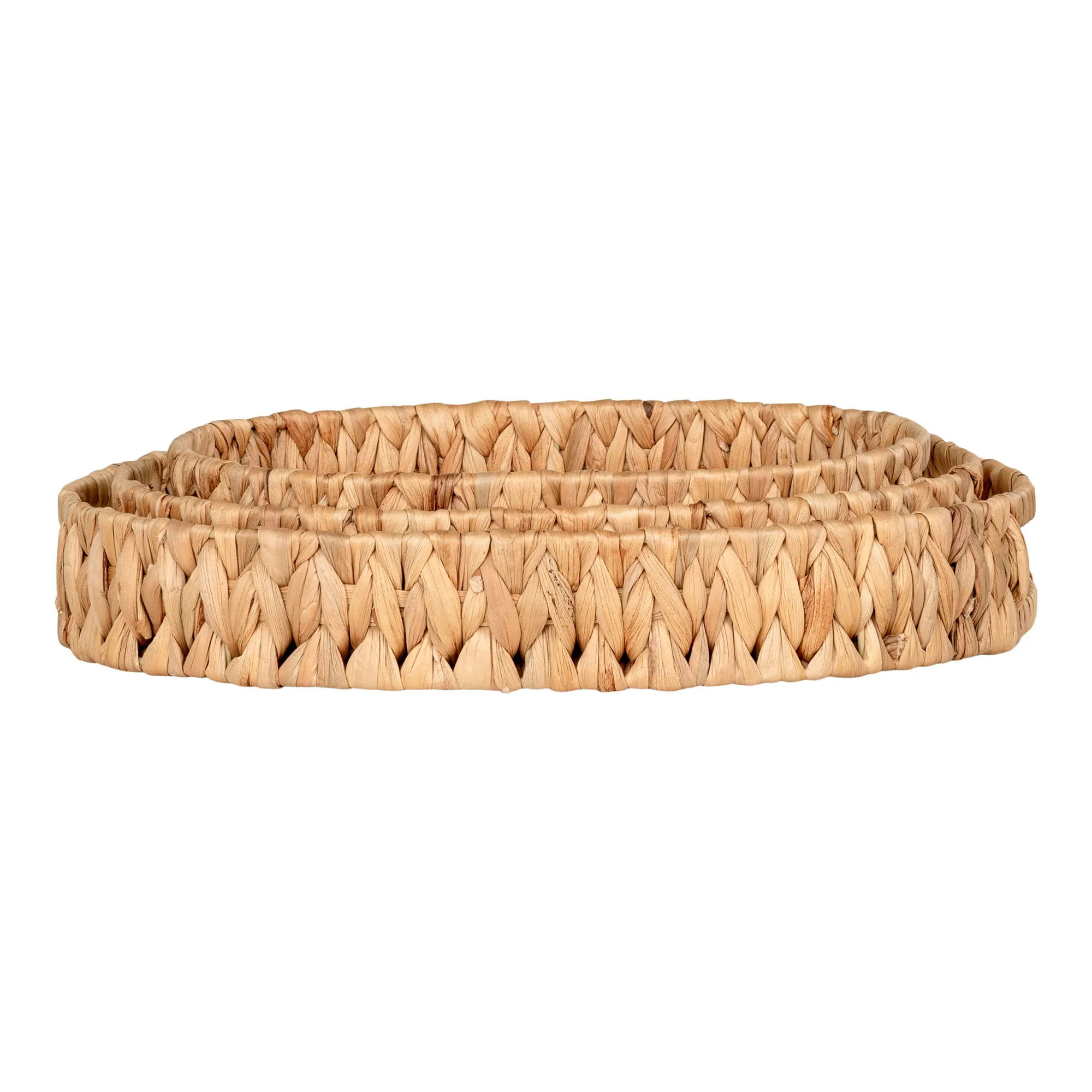 Tace z hiacyntu wodnego ESTORIL zestaw 3 sztuk naturalny - 4601030