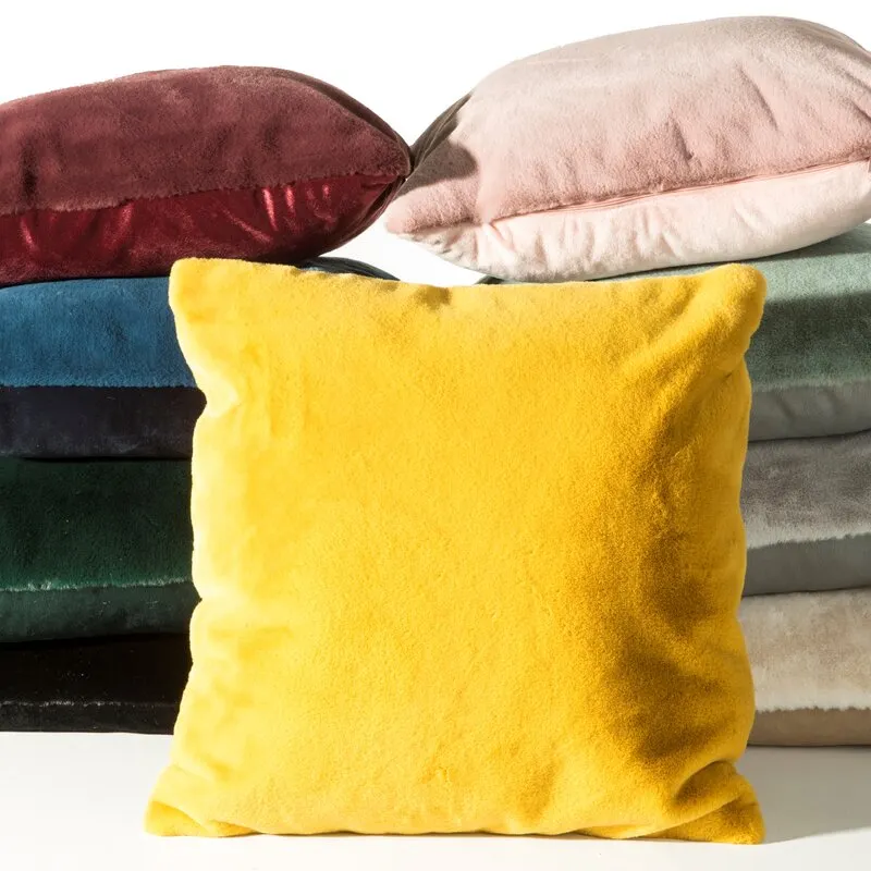 POSZEWKA EMILIO 45X45 CM BORDOWY - EU_350162