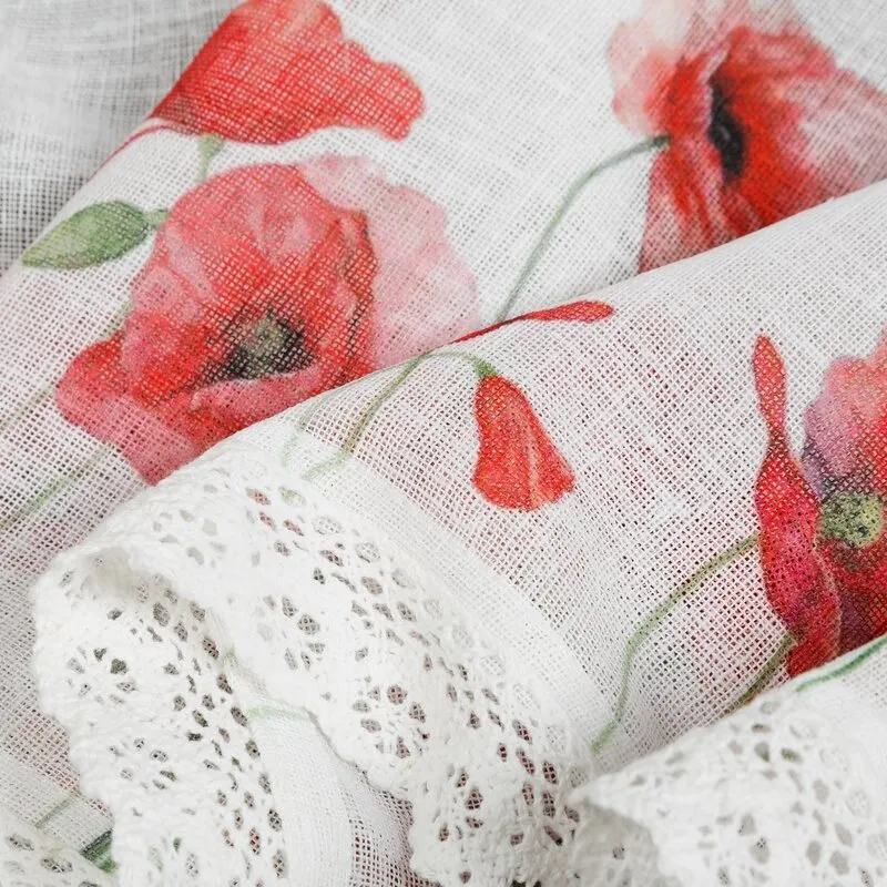FIRANA GOTOWA MARI NA TAŚMIE 150X30 CM BIAŁY — zdjęcie 8