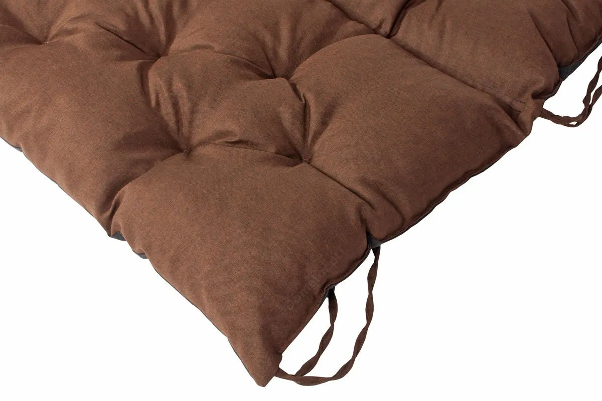 Gruba poduszka na huśtawkę 180/60/60 - brąz - FE5906948106598