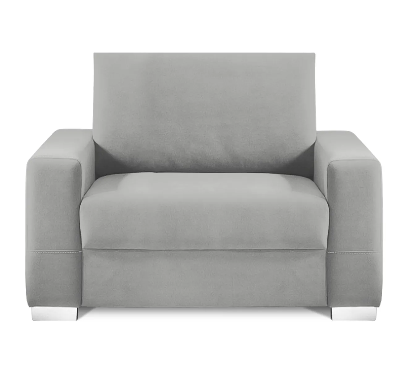 Fotel z funkcją spania TOGO 1FMONO 244 jasny szary Fotel z funkcją spania TOGO 1FMONO 244 jasny szary