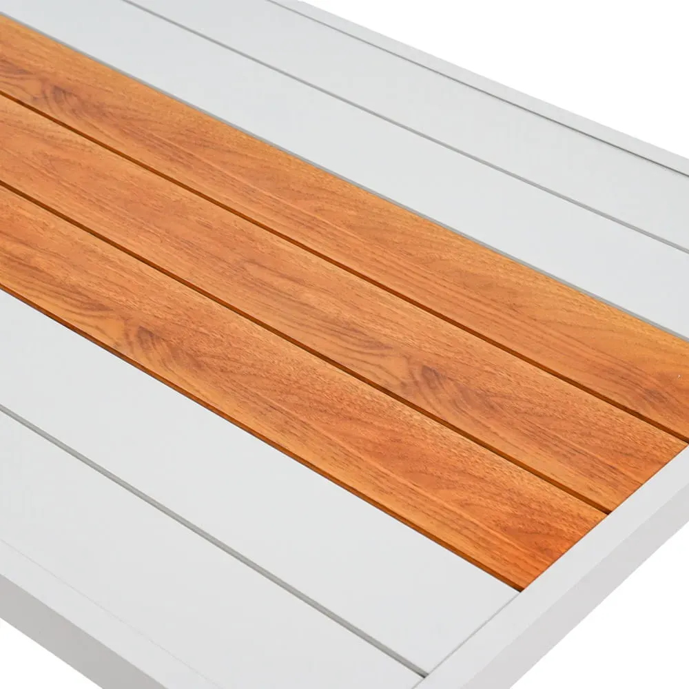Zestaw ogrodowy MOLTO CS sofa + 2 fotele + stolik kawowy beżowy — zdjęcie 8