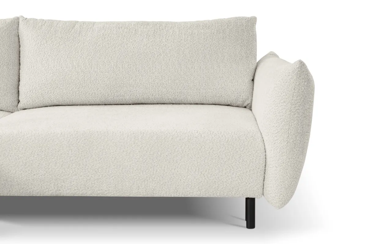 Narożnik rozkładany z pojemnikiem ADEL ANTHOLOGY 257 cm L/P kremowy - ADEL_NAR_ANTOLOGY20