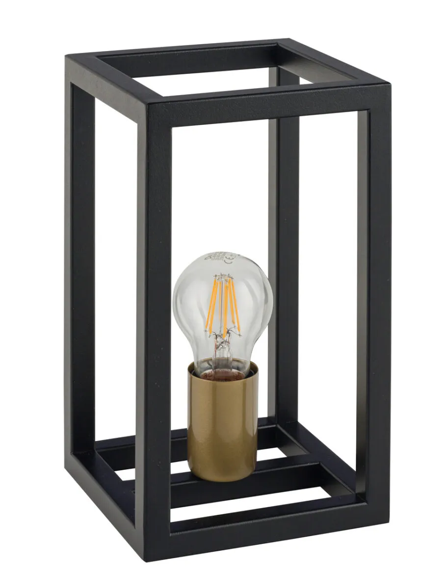 Lampa stołowa VIGO czarno-złota Lampa stołowa VIGO czarno-złota