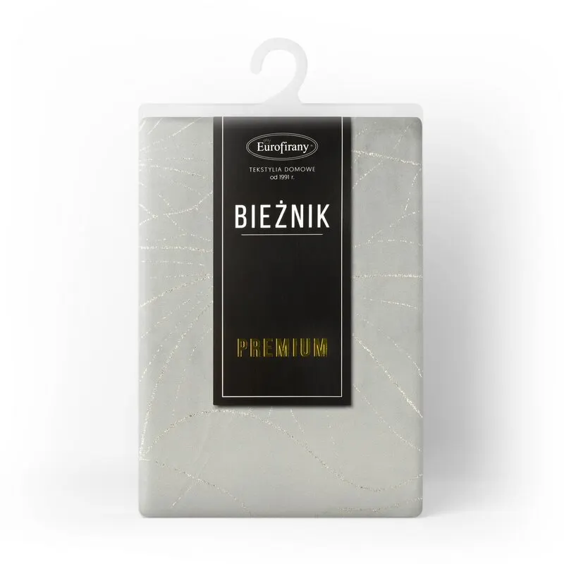 OBRUS BLINK 18 35 X 140 CM SREBRNY - EU_390040