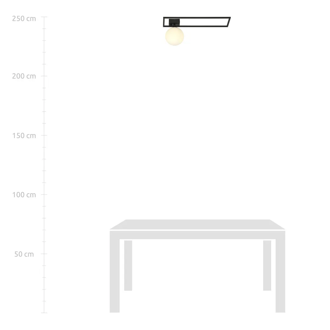 Lampa sufitowa IMAGO Czarny 1130/1B - 1130/1B